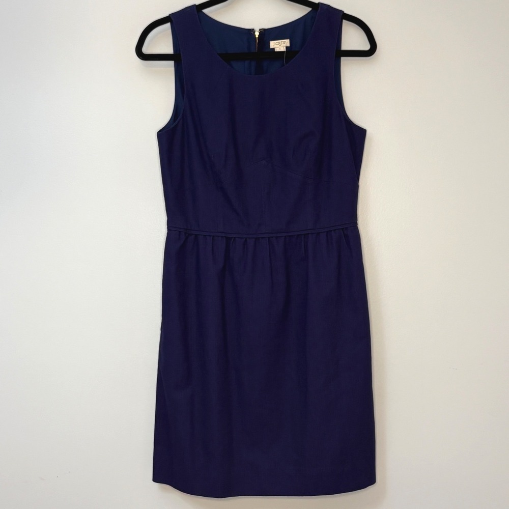 NWT J.Crew 100% Cotton Pique Dress Womens Size 6